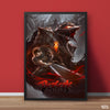 Black Swordsman Berserk Poster | Anime Wall Art