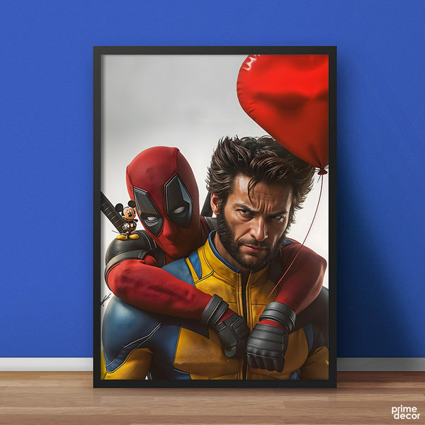 Deadpool and Wolverine | Movie Poster Wall Art
