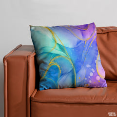 Fluid Ink Marble | Abstract Cushion #009 - Prime Décor