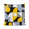 Geometric Circle In Scandinavian Style | Abstract Cushion #101