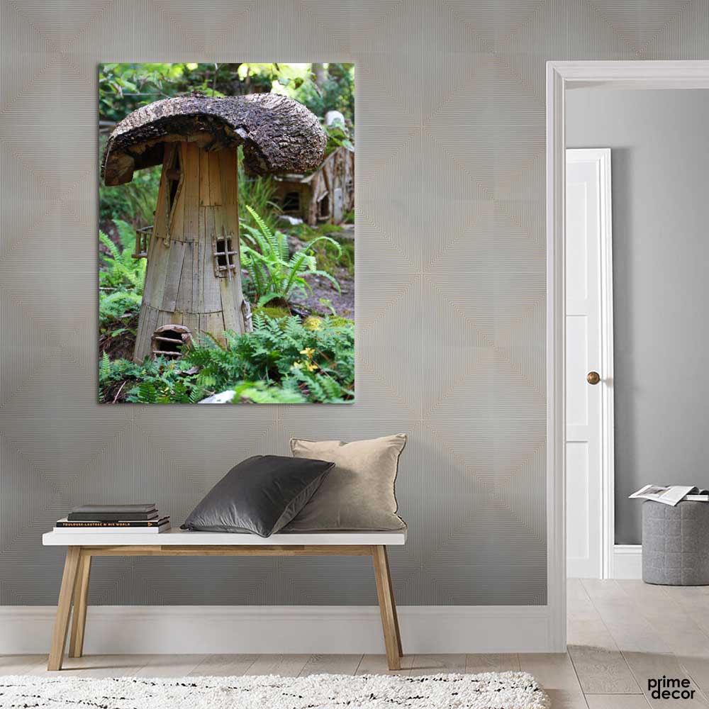 Fairy House in Village (Single Panel) Village Wall Art - Prime Décor