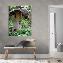 Fairy House in Village (Single Panel) Village Wall Art - Prime Décor
