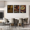 Beautiful Abstract Colorful Design (3 Panel) Abstract Wall Art - Prime Décor