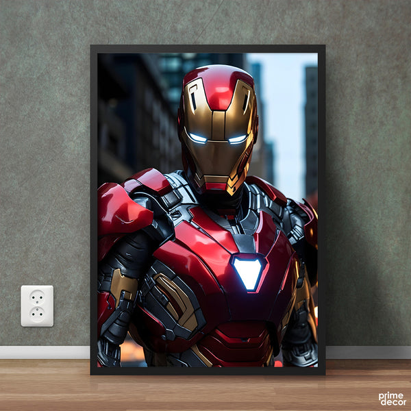 Iron Man In Suit | Movie Poster Wall Art