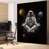 Astronaut Meditating In The Space | Office Wallpaper Mural