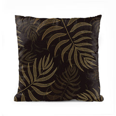 Tropical Gold Exotic Leaves | Nordic Cushion #118 - Prime Décor