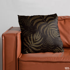 Tropical Gold Exotic Leaves | Nordic Cushion #118 - Prime Décor