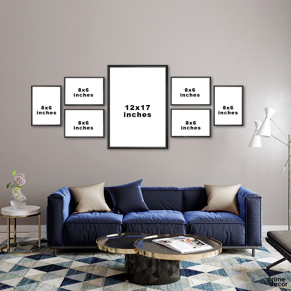 Colorful Luxury Cars Collection (7 Panel) Cars Wall Art - Prime Décor