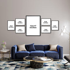 Colorful Luxury Cars Collection (7 Panel) Cars Wall Art - Prime Décor