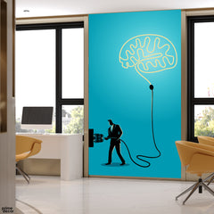 Recharge Your Brain With Ideas | Office Wallpaper Mural