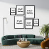 Hike More Worry Less (6 Panel) Travel Wall Art