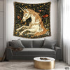 Beautiful Abstract Artwork Of Unicorn | Animal Tapestry