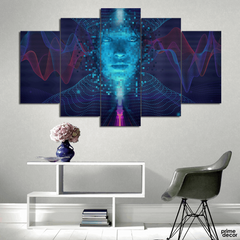 Artifical Intelligence (5 Panel) Technology Wall Art - Prime Décor