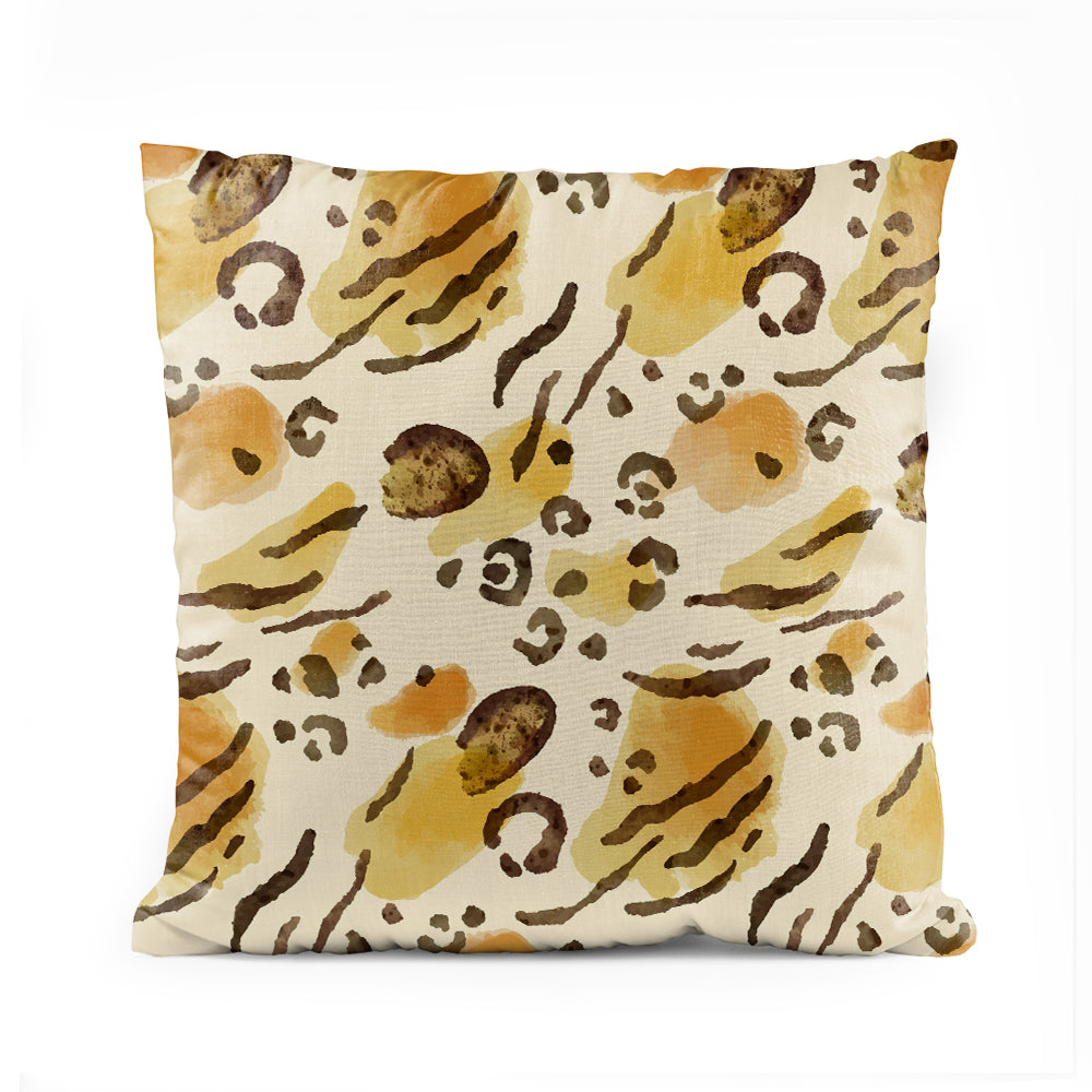 Tiger Skin Print | Abstract Cushion #134 - Prime Décor