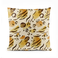 Tiger Skin Print | Abstract Cushion #134 - Prime Décor