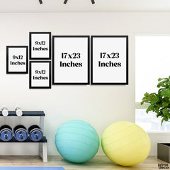 Don't Tell People Your Dreams Show Them (5 Panel) Motivational Wall Art