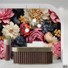 Daisies & Roses Bloomed Exotic Flowers | Floral Wallpaper Mural