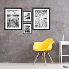 Incredible Pencil Drawing of Nature (4 Panel) Nature Wall Art - Prime Décor