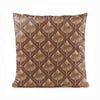 Copper Art Deco Pattern | Abstract Cushion #156