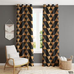 Luxury Triangle Vector | Abstract Curtains #159 - Prime Décor