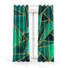 Mystic Marble Series - Emerald | Abstract Curtains #164