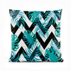 Hawaiian Chevron Stripe Pattern | Tropical Cushion #167