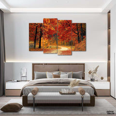 A Path To Remember (4 Panel) Nature Wall Art - Prime Décor