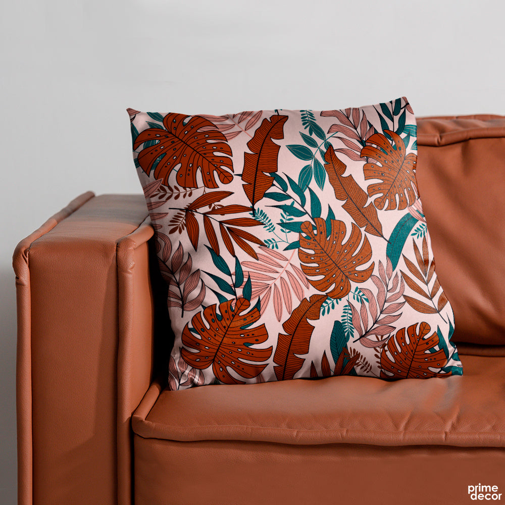 Botanical Tropical Seamless Pattern | Floral Cushion #180 - Prime Décor