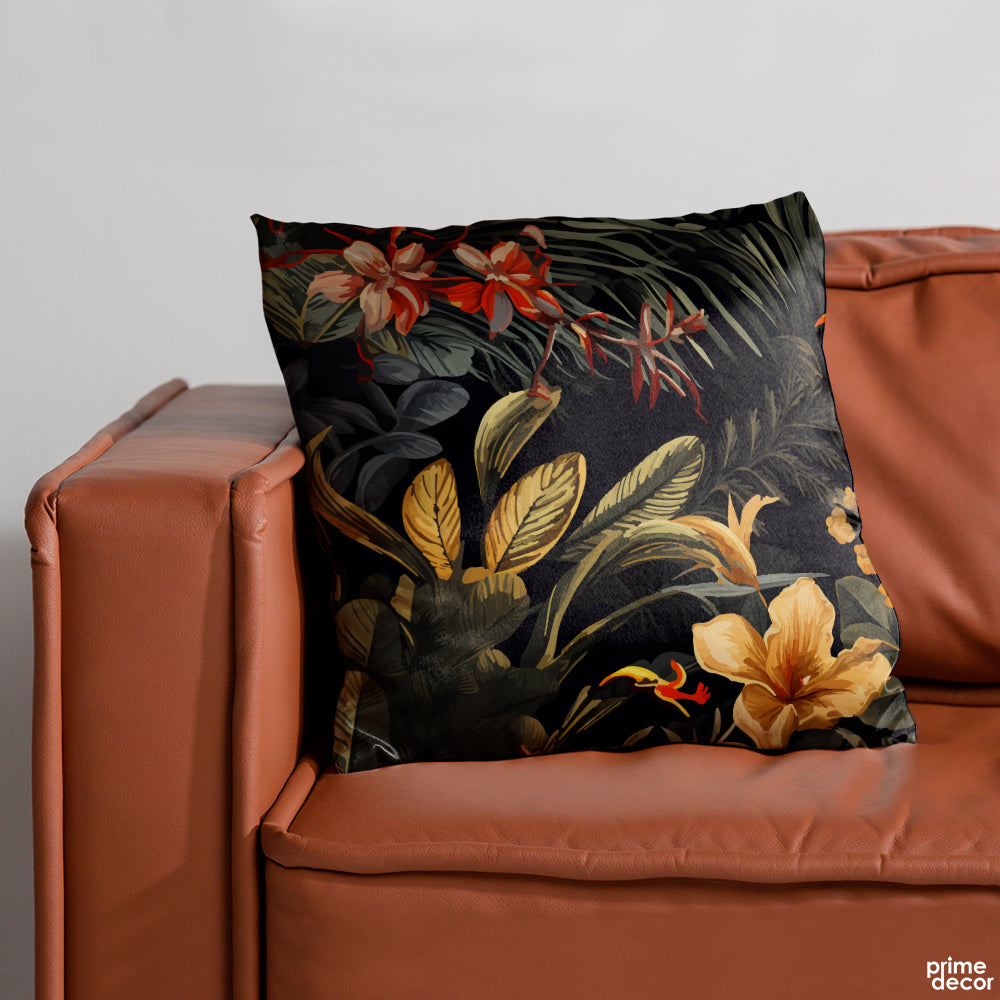Safari Jungle Plants | Floral Cushion #018 - Prime Décor