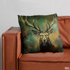 Large Antler Deer Portrait | Animal Cushion #193