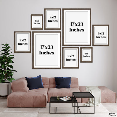 Exploring Pakistan Illustration Style (8 Panel) Travel Wall Art