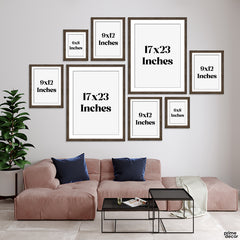 Exploring Pakistan Illustration Style (8 Panel) Travel Wall Art