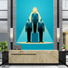 Lighting Up The World Motivational Wall Art | Office Wallpaper Mural - Prime Décor