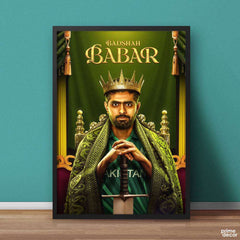 Badshah Babar Azam T20 World Cup 2022 | Cricket Wall Art - Prime Décor