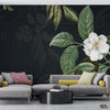 Green Floral Background | Floral Wallpaper Mural