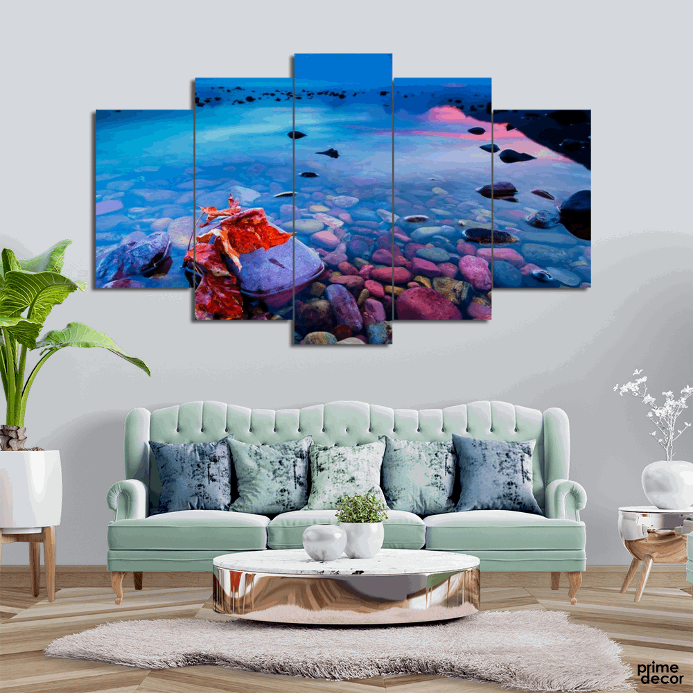 An Early Fall (5 Panel) Nature Wall Art - Prime Décor