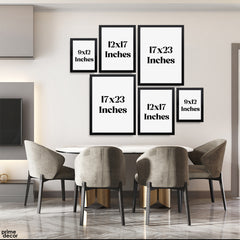 Life Begins After Coffee (6 Panel) Cafe Wall Art