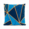 Mystic Marble Series - Blue | Abstract Cushion #214