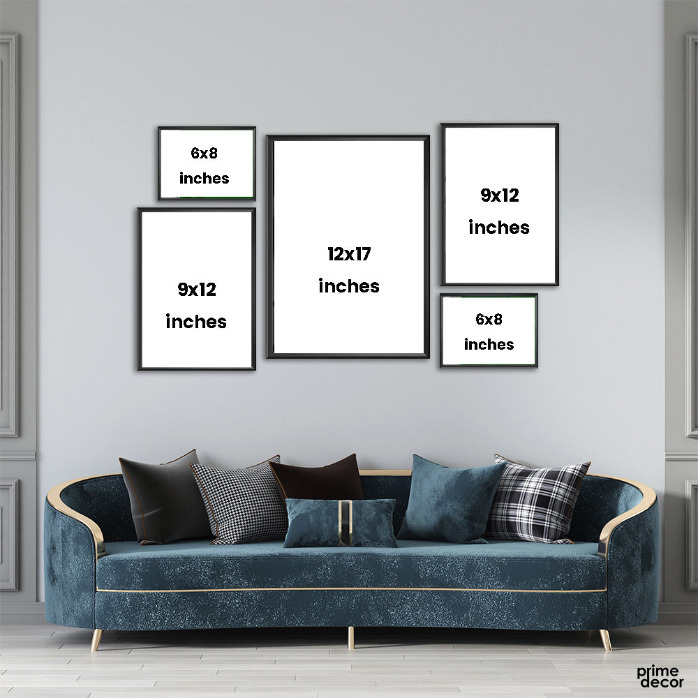 Craze for Pak Army (5 Panel) Army Wall Art - Prime Décor