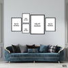 Travel More Vintage Collection (5 Panel) Travel Wall Art