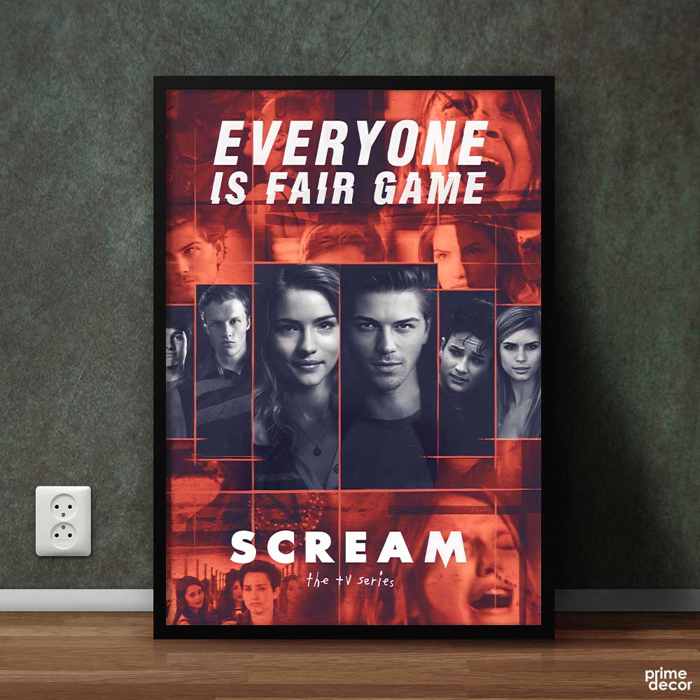 Scream Series 4 | Movie Poster Wall Art - Prime Décor