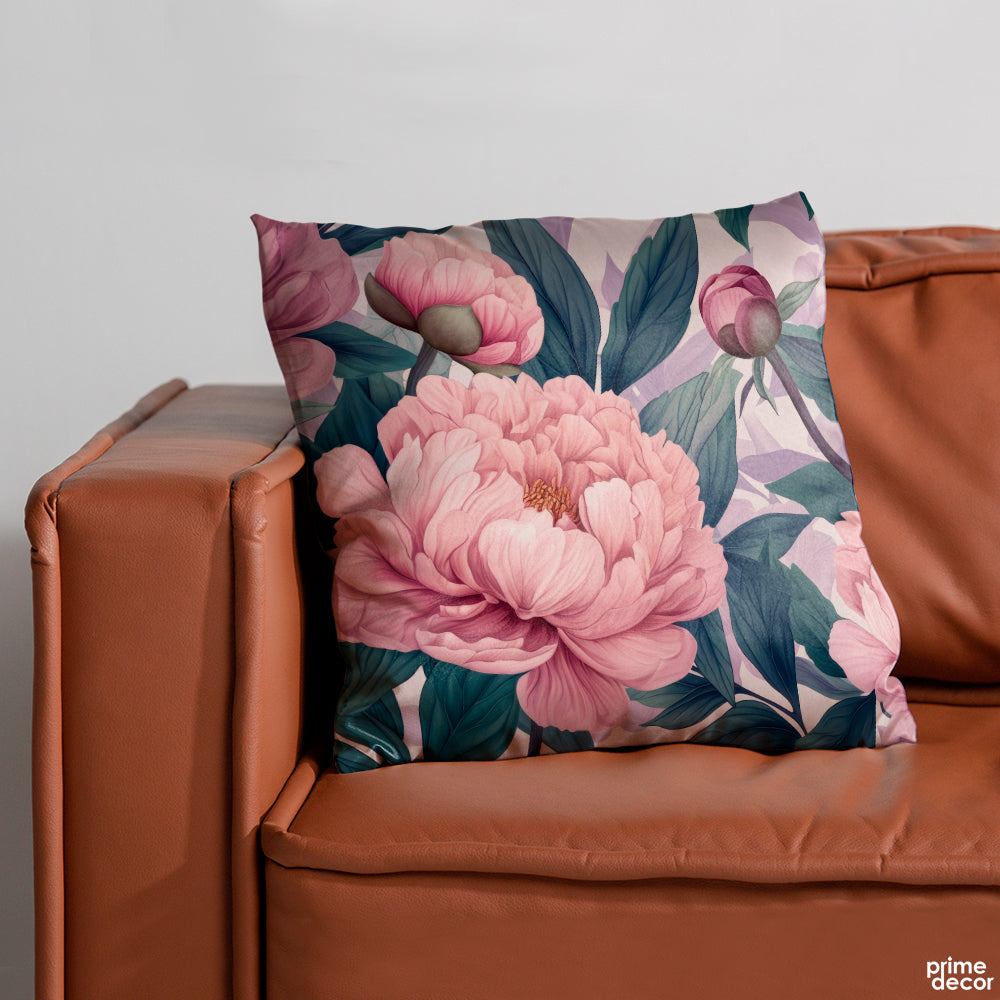 Vintage Pink Summer Bloom | Floral Cushion #021 - Prime Décor