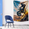 Mountain Bike In The Desert | Sports Tapestry