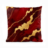 Mystic Marble Series - Maroon (Set of 4) | Abstract Cushion #275