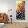 Fabi Ayyi Ala i Rabbikuma Tukazziban Mosque Abstract Handmade Painting