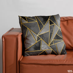 Mystic Marble Series - Charcoal | Abstract Cushion #228 On Sale - Prime Décor