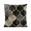 Mystic Marble Series - Charcoal (Set of 5) | Abstract Cushion #271