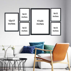 Boho Art Collection (6 Panel) Wall Art On Sale - Prime Décor