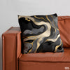 Mystic Marble Series - Charcoal | Abstract Cushion #230