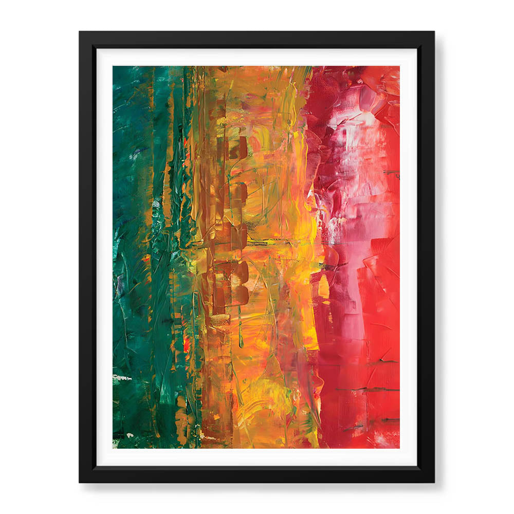 Colorful Abstract Paint Stroke Art | Abstract Fashion Artwork #00236 - Prime Décor